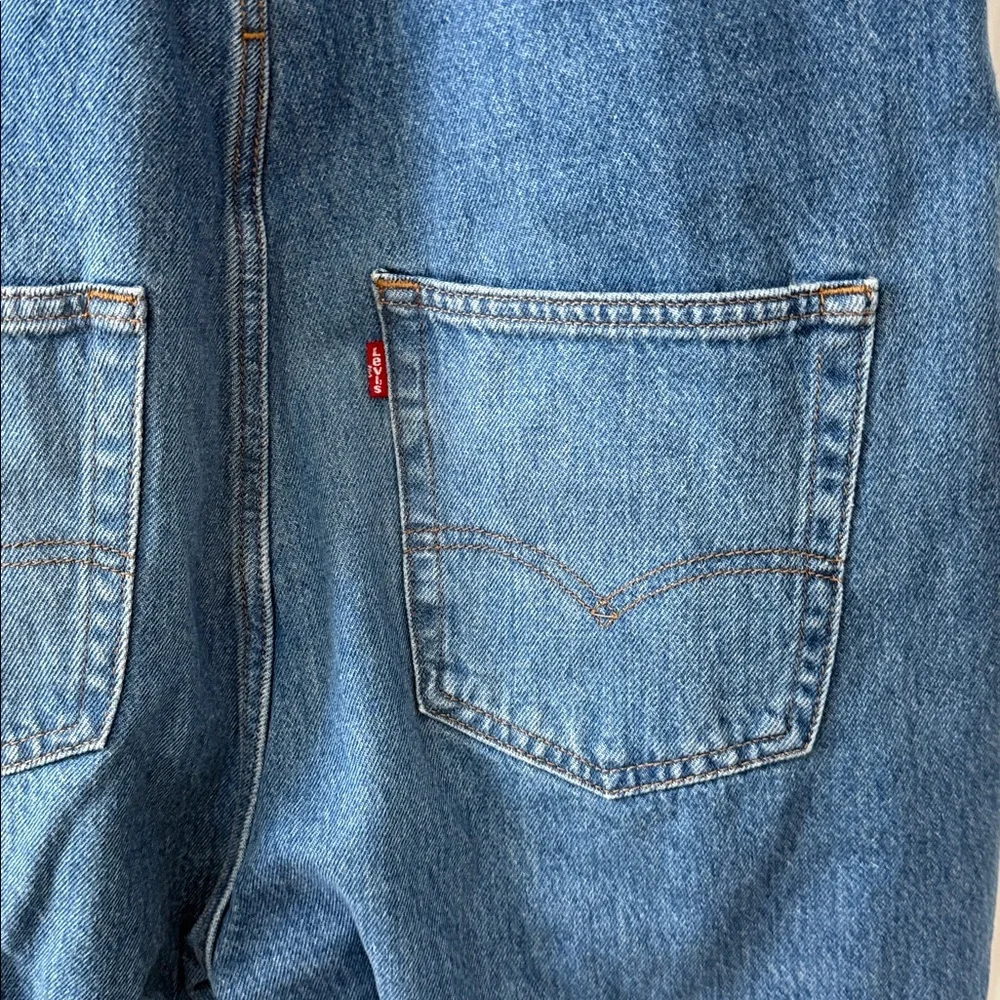 Levi's Blue Denim Overalls - Picture 4 of 5